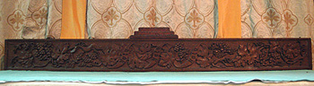 Wooden reredos June 2011